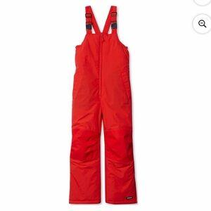 Kids Lands End Squall Waterproof Iron Knee Snow Bibs